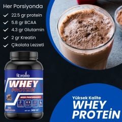 Fibrelle Whey Protein Çikolata 960 g