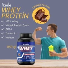 Fibrelle Whey Protein Çikolata 960 g