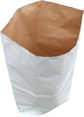 PARMOR Kraft Çuval Beyaz Baskısız 50x75cm 10 Adet