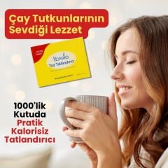 Fibrelle Ultra Plus Tatlandırıcı  1000 Adet Saşe Ambalaj 0,5 gr Toz