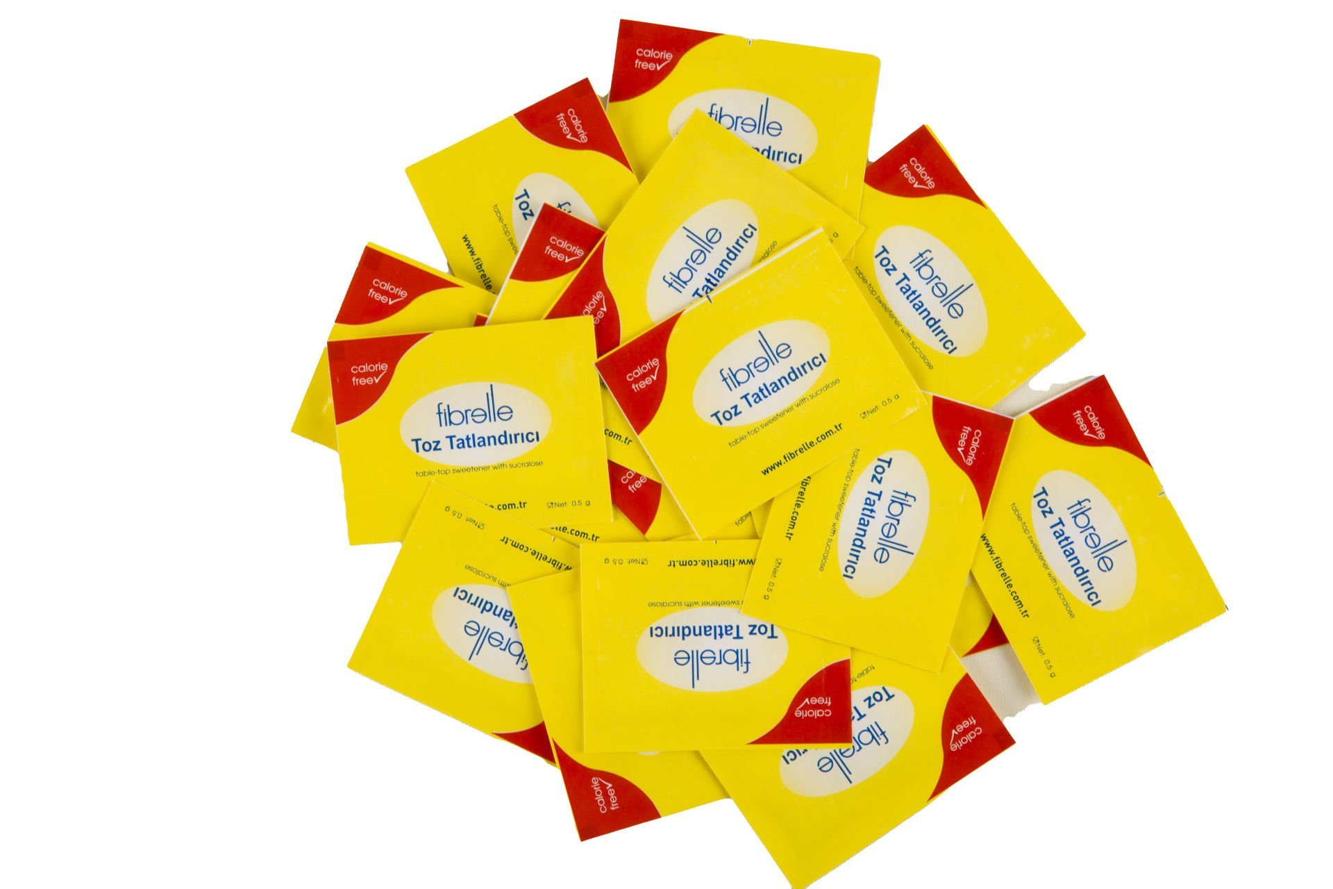 Fibrelle Ultra Plus Tatlandırıcı  1000 Adet Saşe Ambalaj 0,5 gr Toz