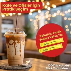 Fibrelle Tablet Tatlandırıcı 1000 Adet Tekli Stick Ambalaj-Sukralozlu