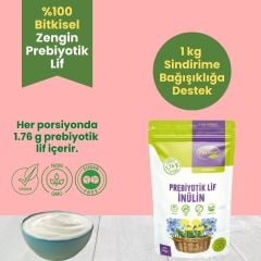Parmor İnülin Prebiyotik Lif - Hindibağ (1 Kg Ambalaj) INULIN