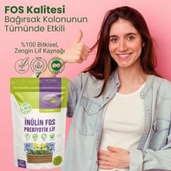 Parmor İnülin FOS Prebiyotik Lif - 1 Kg INULIN