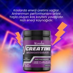 Fibrelle Kreatin Monohidrat 300 g - 100 Servis