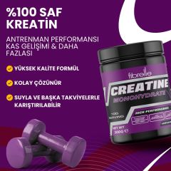 Fibrelle Kreatin Monohidrat 300 g - 100 Servis