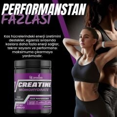Fibrelle Kreatin Monohidrat 300 g - 100 Servis