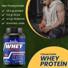 Fibrelle Whey Protein Aromasız 960 g