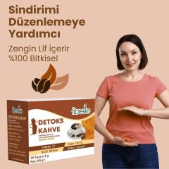 Fibrelle Hindiba Kahvesi Detox 30 Adet 3 gr Kutu Saşe 90 g