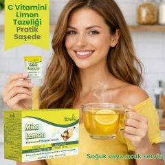 Fibrelle Nane Limon Aromalı Toz İçecek 1,5 g Saşe 40 Adet