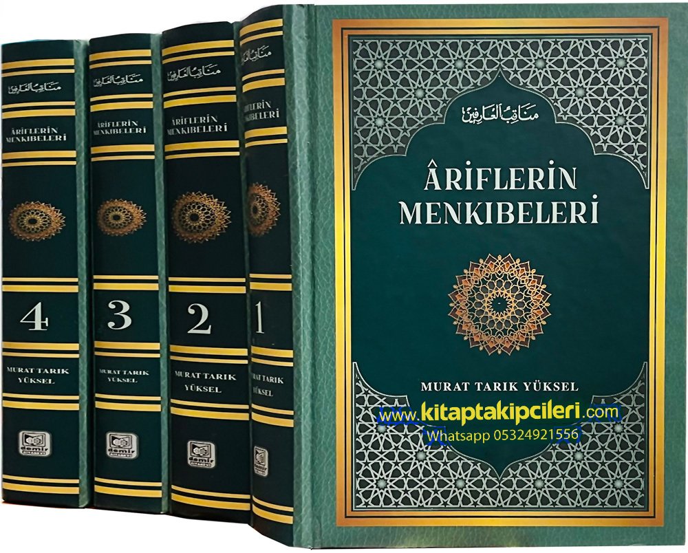 Ariflerin Menkıbeleri, Menakıbul Arifin, Murat Tarık Yüksel, Tasavvuf Büyüklerinin Hayatları Ve Menkıbeleri, 4 Kitap Toplam 1865 Sayfa