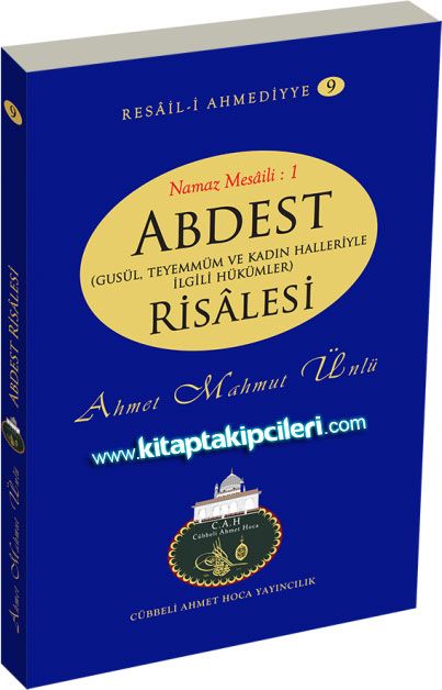 Abdest Risalesi Gusül Teyemmüm, ve Kadın Halleriyle İlgili Hükümler, Cübbeli Ahmet Hoca