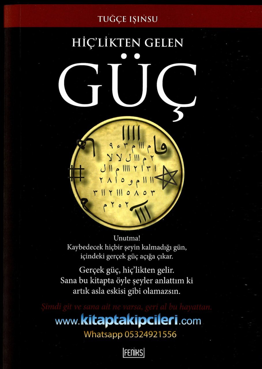 Hiçlikten Gelen Güç, Manevi Reçeteler Binlerce Yıllık Çok Etkili Gerçek Tılsımlar, Tuğçe Işınsu