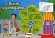 12 Parça Dinimi Öğreniyorum Eğitim Seti, Reyyan Çocuk, Kuranı Kerim, Elifba Kitabı, Benim Seccadem, Sertifika, Namaz Hocası, Rozet, Tesbih, Taso, Eşleştirme Oyunu, Puzzle, Maket Ev, Pembe Ve Mavi Renk Seçenekli