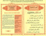 Büyük Cevşen Ashabı Bedir, Celcelutiye Kasidesi, Evradı Kudsiye, Sekine, Delailün Nur, Tercumani İsmi Azam Tahmidiye Duası Ve Sureler, Türkçe Meali Ve Transkriptli Türkçe Okunuşlu, Hizbul Envarül Hakaikın Nuriyye, Termo Deri Cilt 17x24 cm Ebat 560 Sayfa