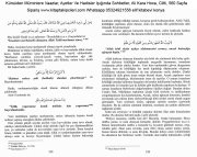 Kürsüden Müminlere Vaazlar, Ayetler Ve Hadisler Işığında Sohbetler, Ali Kara Hoca, Ciltli, 560 Sayfa