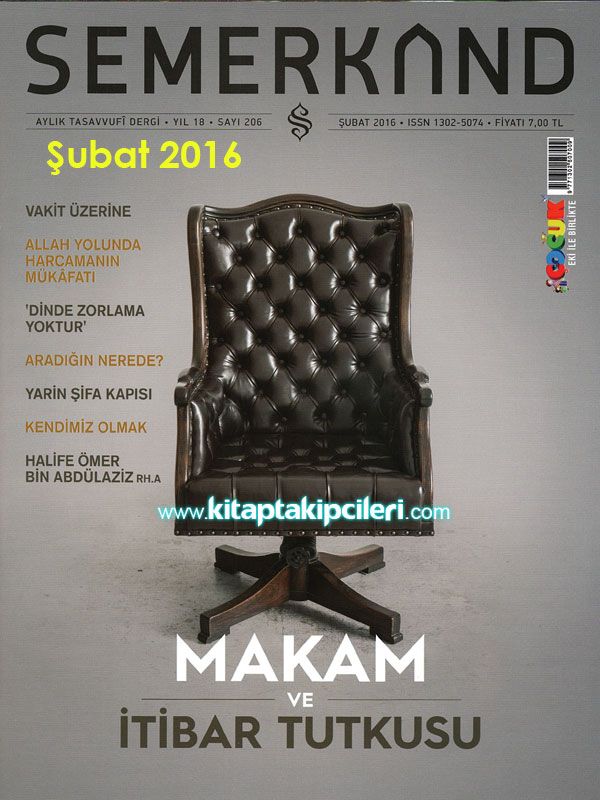 Semerkand Dergisi Şubat 2016