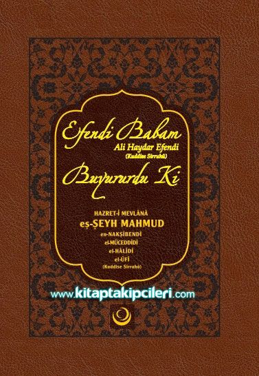 Efendi Babam Ali Haydar Efendi Buyururduki Cep Boy