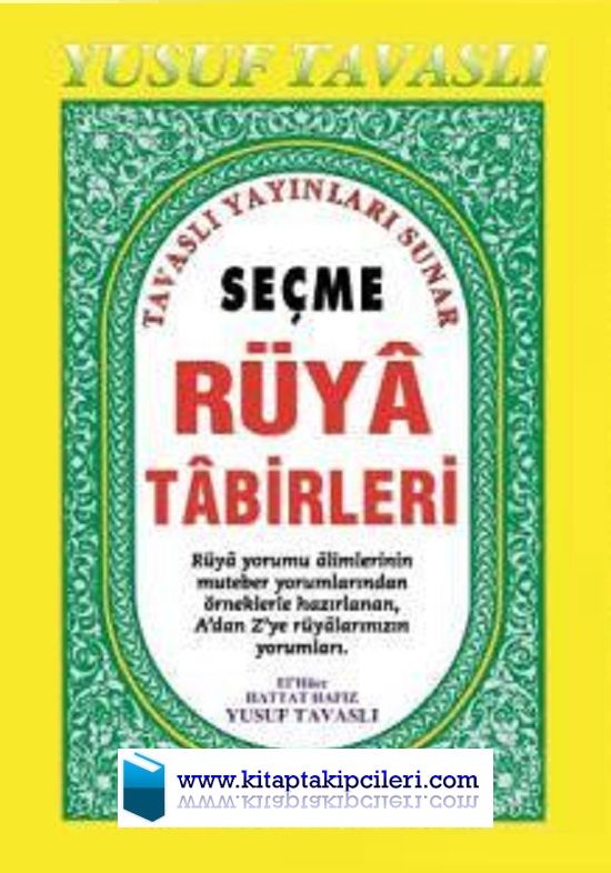 Seçme Rüya Tabirleri, Yusuf Tavaslı