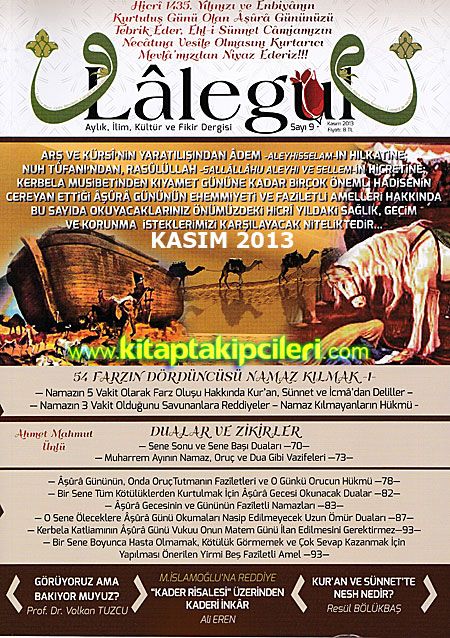 Lalegül Dergisi Kasım 2013 Sayısı