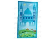 Benim Seccadem, Çocuklar İçin Sesli Konuşan 5 Vakit Namaz Kılmayı Öğreten Akıllı Seccade, 90cm x 50cm