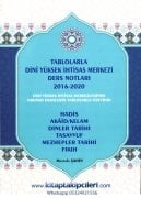 Tablolarla Dini Yüksek İhtisas Merkezi Ders Notları, 2016, 2020 Yılı 130 Tablo 13 Ders, Hadis, Akaid, Kelam, Dinler, Tarihi, Tasavvuf, Mezhepler Tarihi, Fıkıh Derslerinin Özeti, Mustafa Şahin