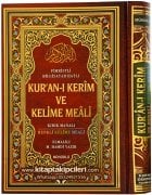 Kuranı Kerim Ve Kelime Meali Fihristli, Bilgisayar Hatlı, Satır Arası Renkli Türkçe Kırık Manalı, Ve Kenarında Türkçe Açıklaması, Elmalılı M. Hamdi Yazır, Diyanet Onaylı, Rahle Boy 20x28 cm Ebat, 616 Sayfa