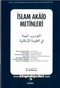 İslam Akaid Metinleri, İmamı Azam Fıkhı Ekber, Tahavi, Ve 7 Akaid Kitabı Arapça Metni Ve Türkçe Açıklamalı Tercümesi, Ali Pekcan