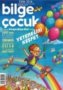 Bilge Çocuk Dergisi Ekim 2016 Sayısı, Yeteneğini Keşfet, Okul Ajandası ve İngilizce Online Pumkin HEDİYELİ