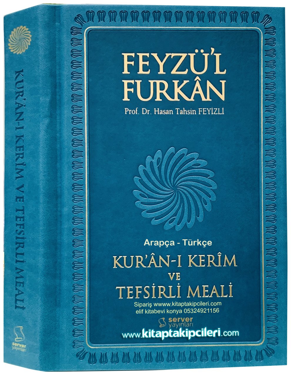 Feyzül Furkan Kuranı Kerim Ve Tefsirli Meali, Hasan Tahsin Feyizli, Arapça Türkçe, Büyük Boy 17x24 cm, 1279 Sayfa