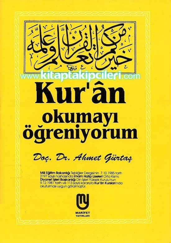 Kuran Okumayı Öğreniyorum, Doç. Dr. Ahmet Gürtaş