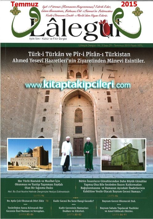 Lalegül Dergisi Temmuz 2015 Sayısı