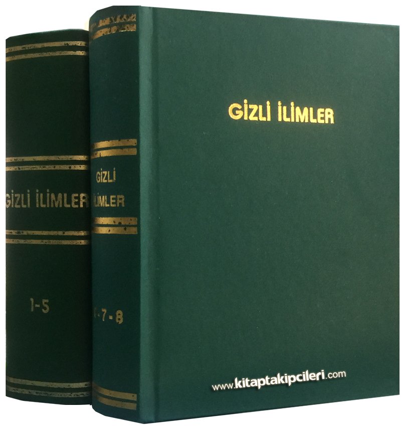 Gizli İlimler, Mustafa İloğlu, 8 Cilt 2 Kitap, 1985 Yılı Baskısı