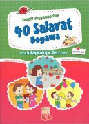 40 Salavat Boyama Kitabı, Sevgili Peygamberime, Hayrunnisa Şen, Renkli Resimli Çıkartmalı