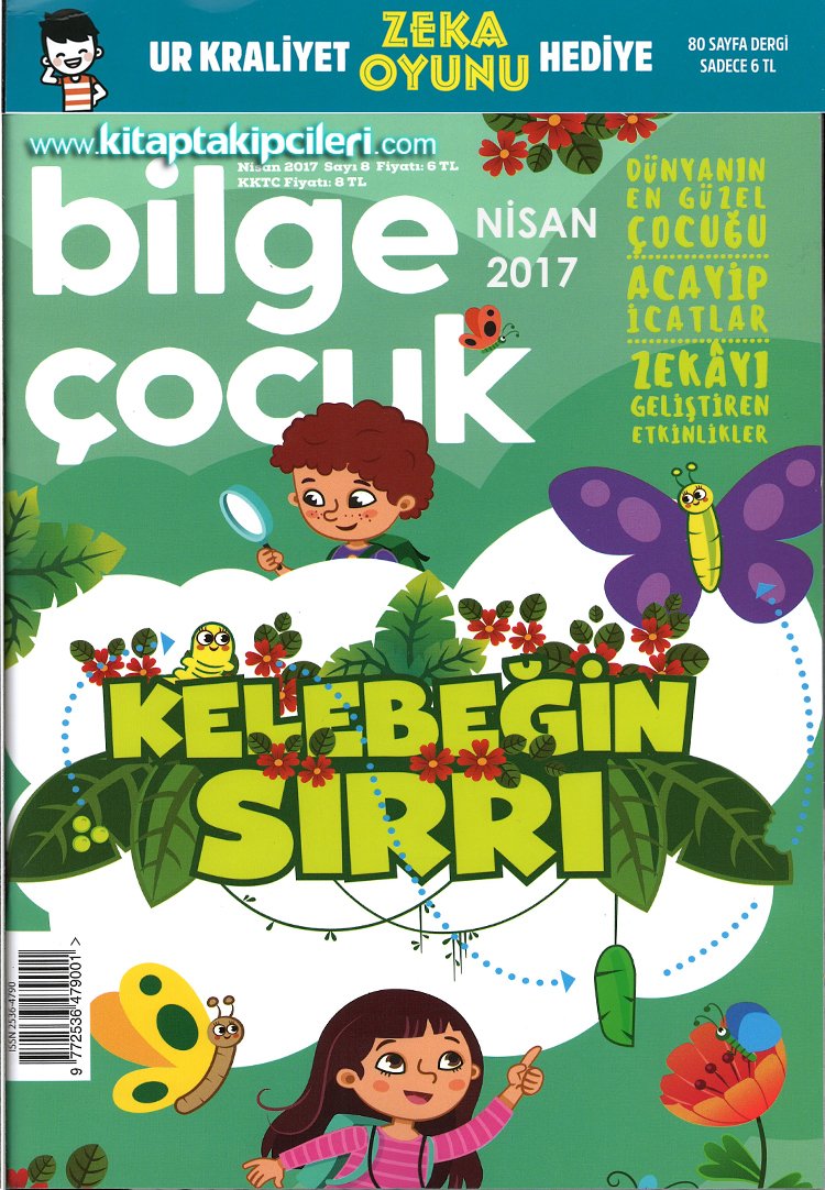 Bilge Çocuk Dergisi NİSAN 2017 Sayısı, Ur Kraliyet Zeka Oyunu Hediye