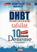 DHBT Tafsilat 10 Çözümlü Deneme Tüm Adaylar İçin Test Kitabı, Orta Öğretim Önlisans Lisans, MEHMET ÜMÜTLİ