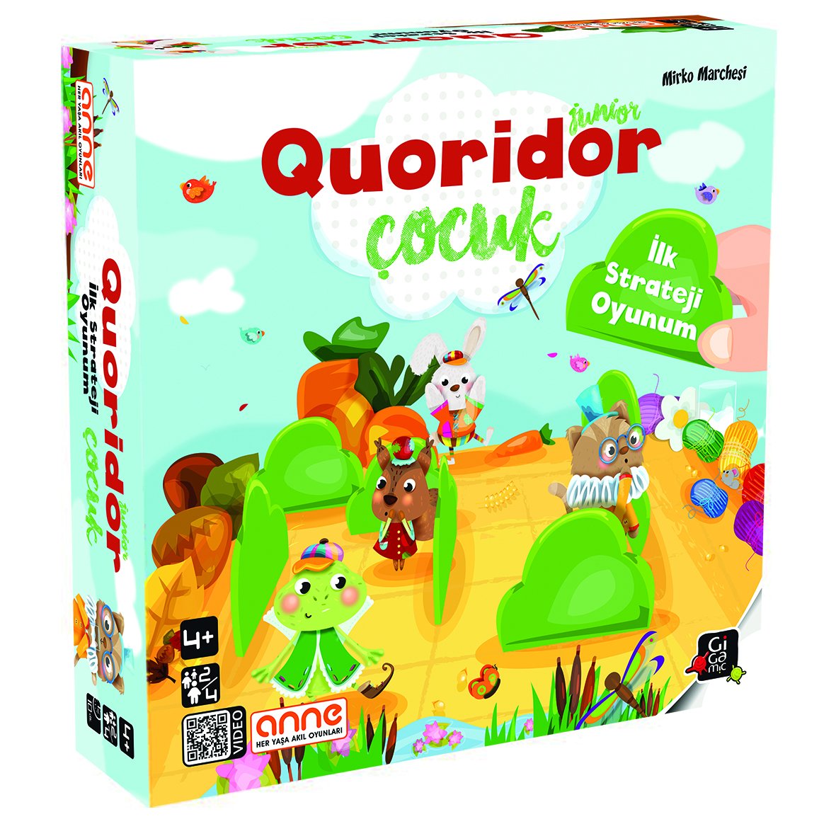 Quoridor(Koridor) Çocuk Oyunu (5+ yaş)