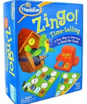 Zingo Saat Eşleştirme Oyunu (5+ yaş)