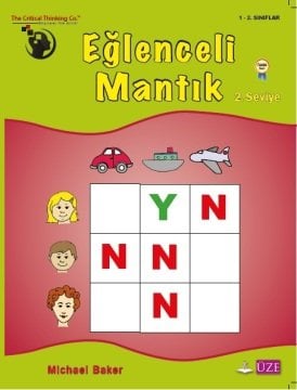 Eğlenceli Mantık 2. Seviye Kitabı (1 - 2.sınıflar)