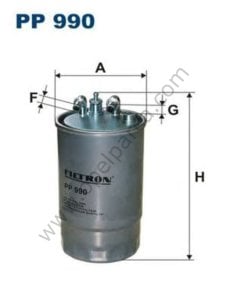 Opel Corsa D 1.3 Dizel Mazot Filtresi 2007-2009 Filtron Marka