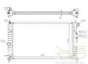 Vectra B 1996 - 2001 X20DTL motor Su Radyatörü