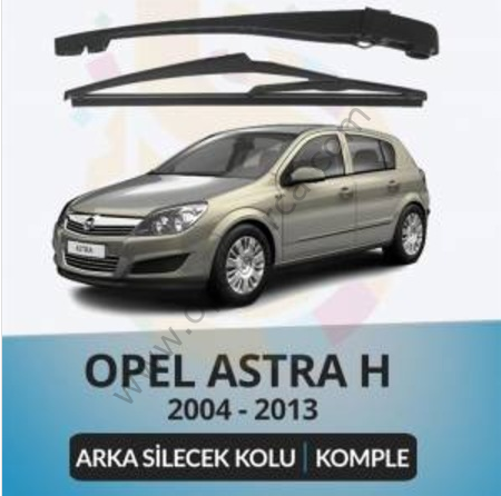 OPEL ASTRA H 2004-2014 MODEL ARKA SİLECEK KOL+SÜPÜRGE TAKIM İTHAL