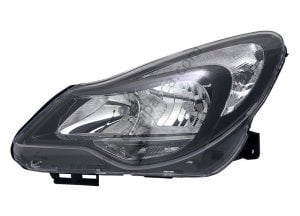 Opel Corsa D Makyajlı Ön Sol Far Füme Renkli Valeo Marka
