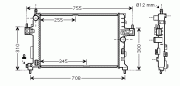 Corsa C 2000 - 2006 Y13DT - Z13DT - Z13DTJ - Z17DTH motor Su Radyatörü