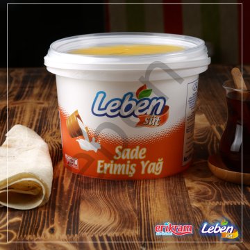 Leben Eritilmiş Tereyağı 2 kg.(Net:1910 Gr) SADE YAĞ