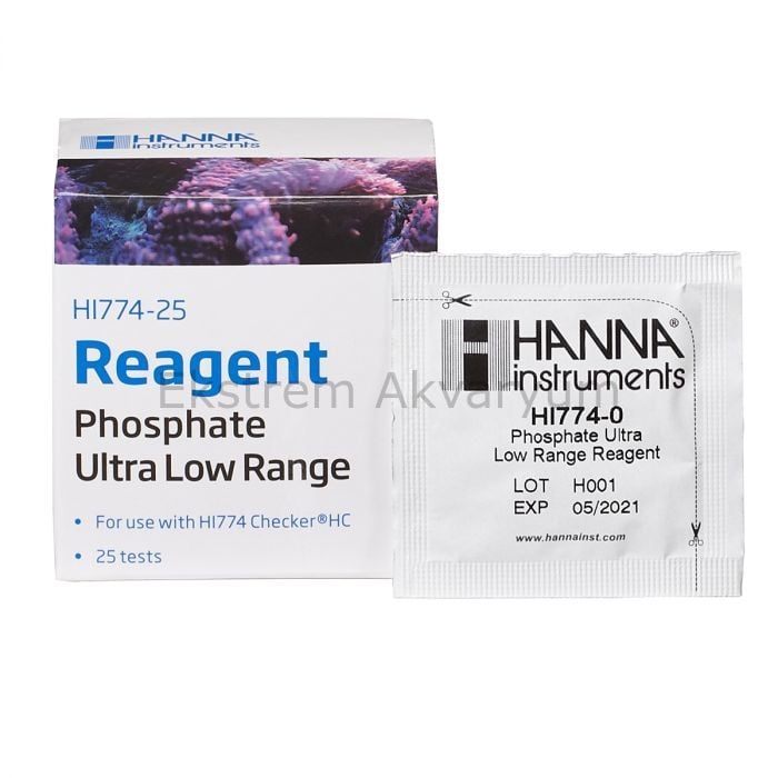 Hanna - HI774-25 Marine Phosphate ULR Checker Reagents