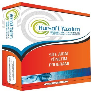 HURSOFT SİTE YÖNETİM PROGRAMI (300 DAİRE KAYIT KAPASİTELİ)