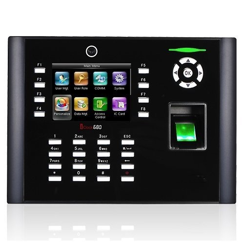 HURSOFT ICLOCK 680 PARMAK İZİ - KART OKUYUCU CİHAZI (8000 PARMAK - 10000 KART - 10000 ŞİFRE OKUMA ÖZELLİĞİ)