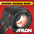 ARLON Silikon Bant (Mucize Bant) Siyah 10 Metre