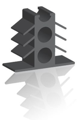 DCF061 Silikon derz fitili(37*30mm) DCF061 100 Metre